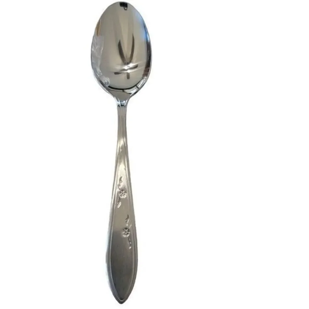 Imperial International Stainless Silverware FLOWER DANCE Lot 12 teaspoons‎ NEW